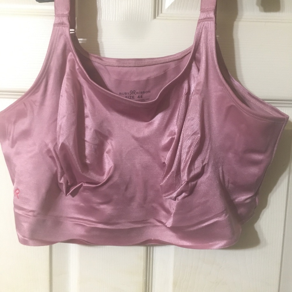 Ruby Ribbon Mauve Supportive Lounge Bra